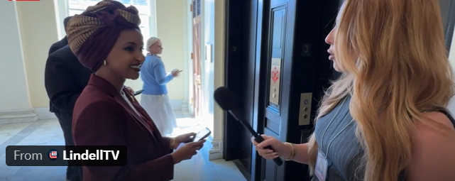 Reporter Asks Ilhan Omar One Simple Question — She Responds With Profanity and Panic