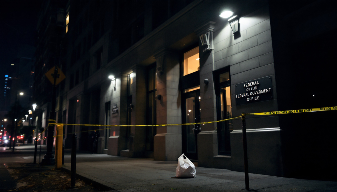 Someone Firebombed a Federal Building in Atlanta and the Silence Is Deafening