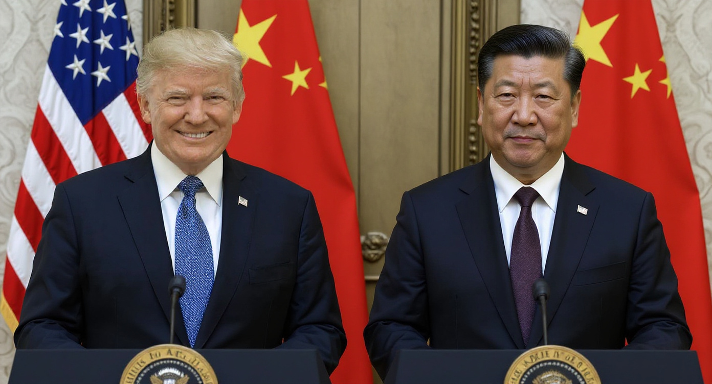 Trump Heads to Beijing With Every U.S.-China Flashpoint on the Table — While Democrats Hold Protest Marches