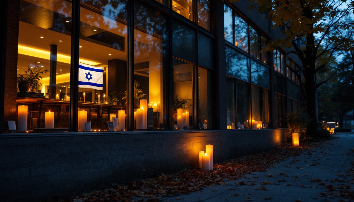 U. Oregon Protesters Chant 'Glory to the Martyrs' Outside Jewish Student Center on Oct. 7 Anniversary