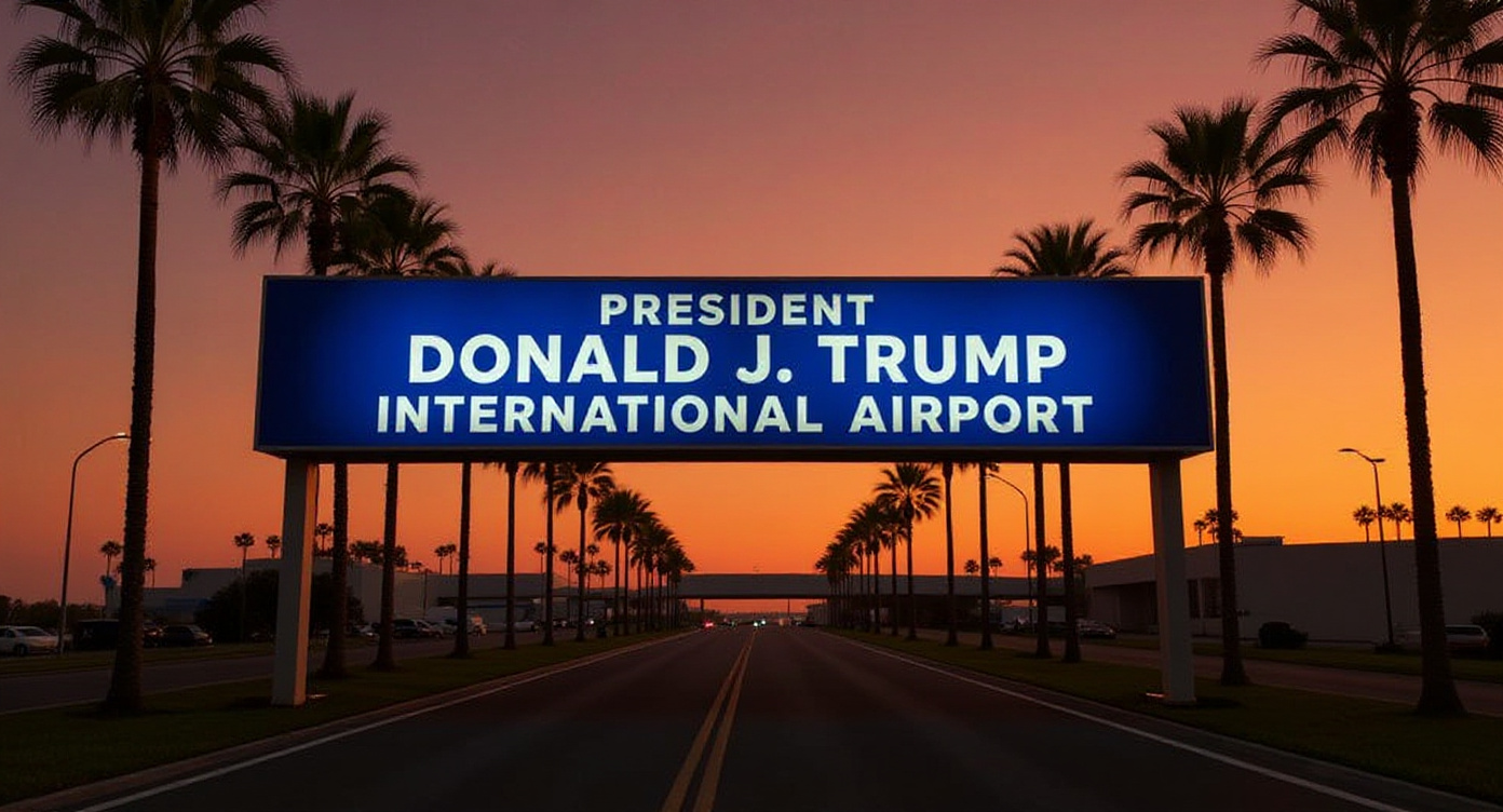 Welcome to Trump International Airport — Now Boarding All Triggered Liberals